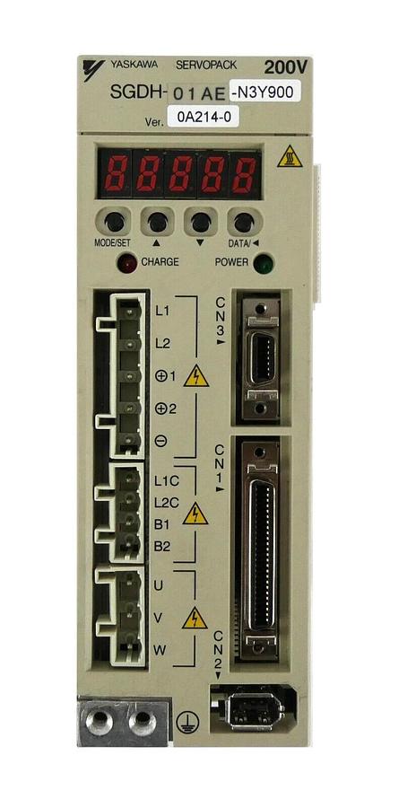 Used Yaskawa Electric SGDH-01AE-N3Y900 Servo Driver SERVOPACK Working Surplus