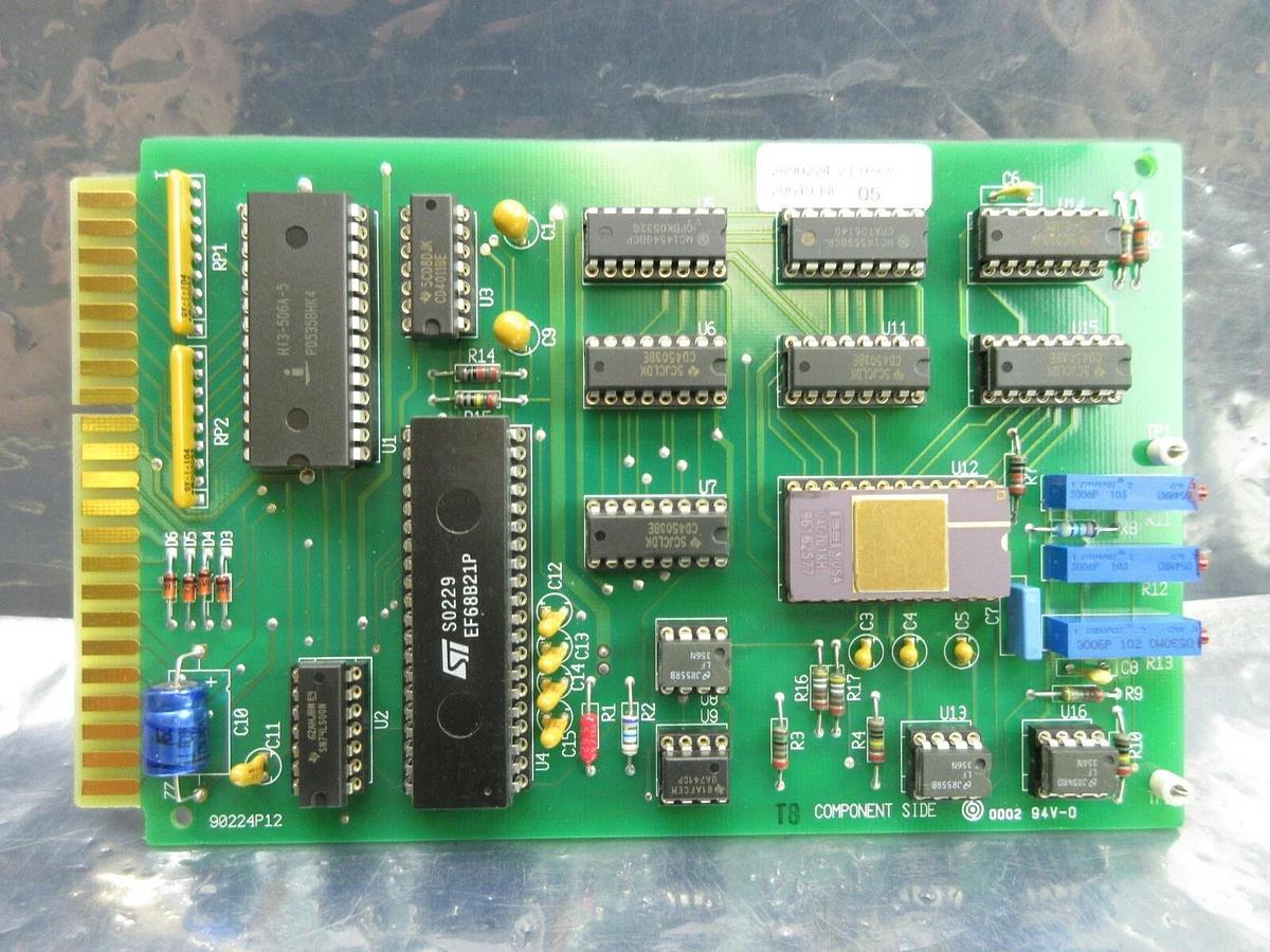 Used ASM Advanced Semiconductor Materials 2890224-21 Processor PCB Card Rev. A Used