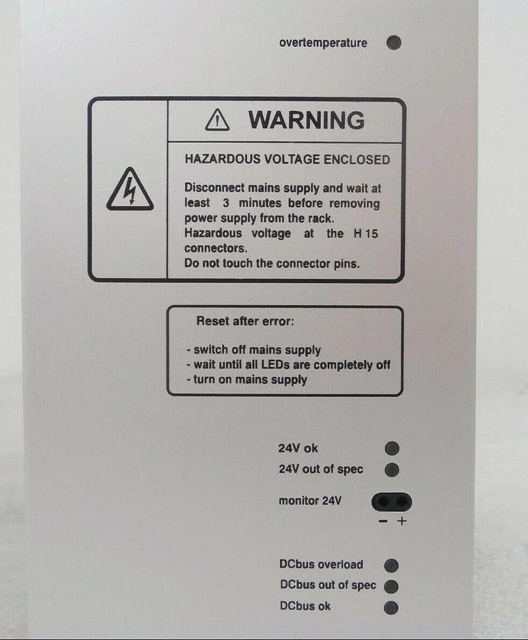 Used Premium 0588.2 Power Supply PCB Card ASML 4022.471.84295 Working Spare