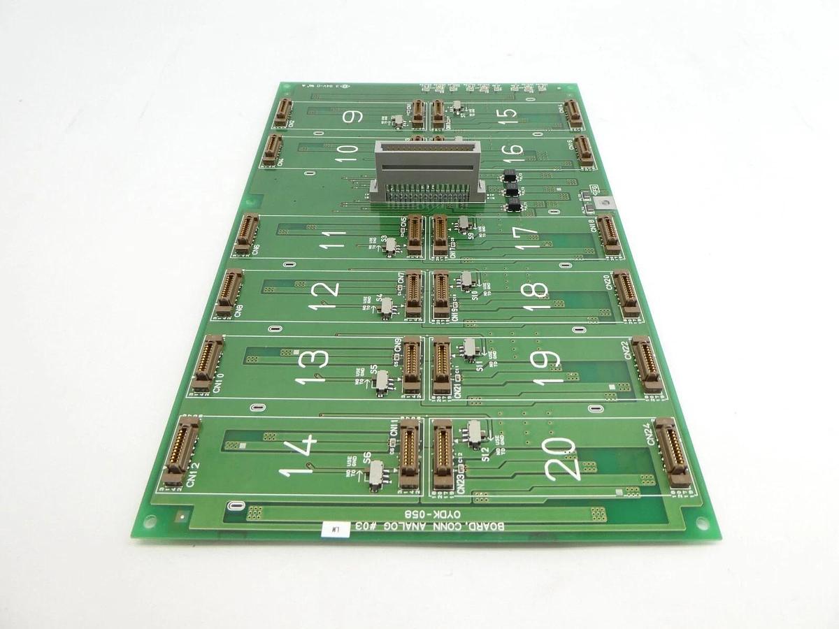 Used TEL Tokyo Electron OYDK-058 Interface Board PCB CONN ANALOG #03 Lithius Working