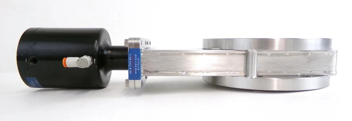 Used Nor-Cal Products 021010-1 Pneumatic Gate Valve Surplus