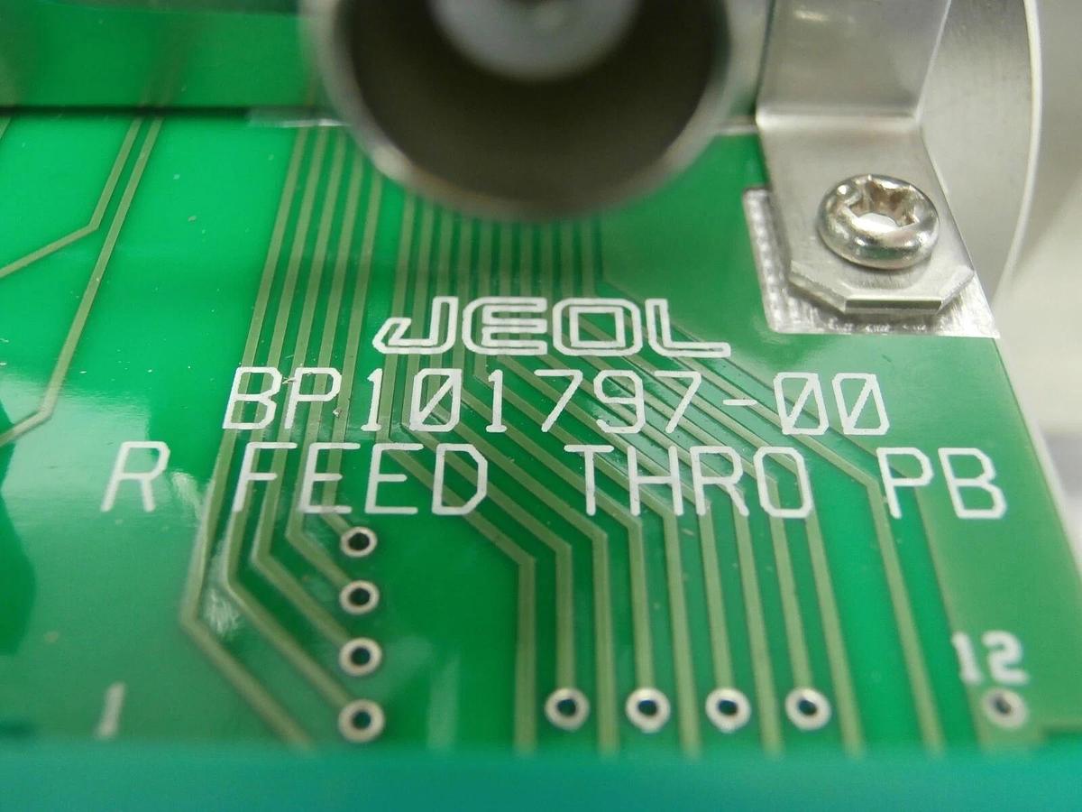 Used JEOL R & XY Cable Feed Through Assembly BP101797-00 JWS-7555S SEM Working Spare