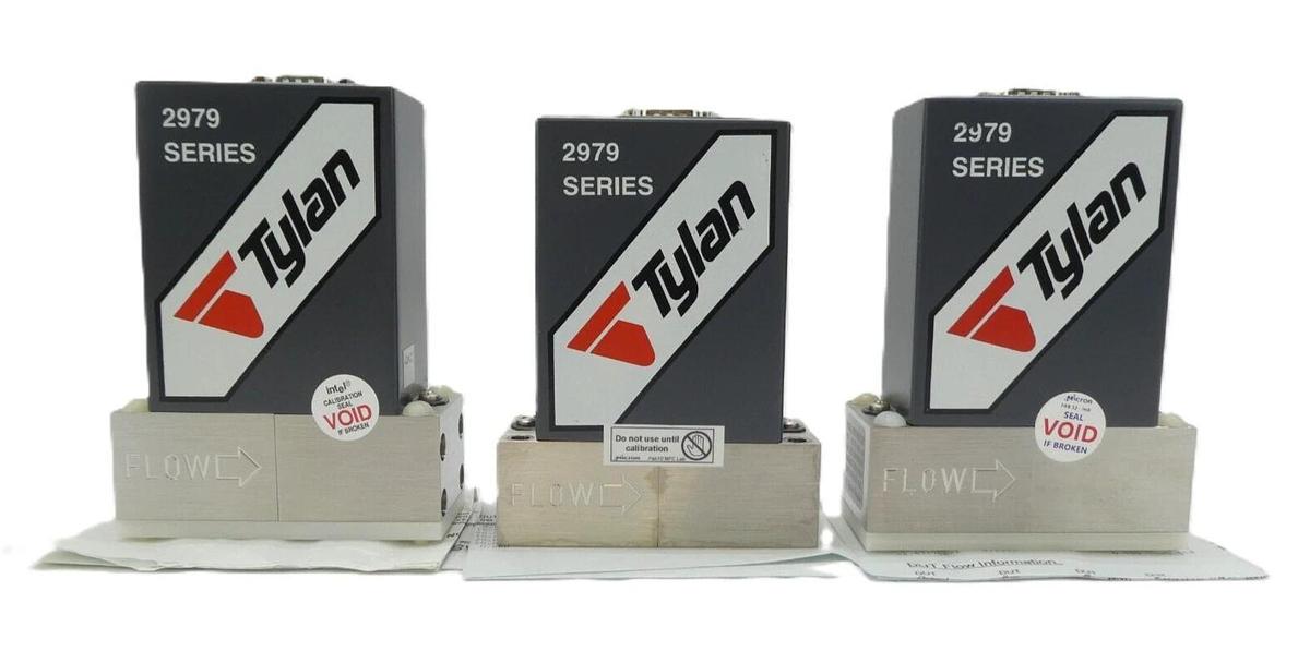 Refurbished Tylan FC-2979MEP5 Mass Flow Controller MFC 2979 Series Lot of 3 OEM Refurbished