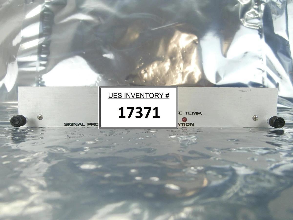 Used BTU Engineering 3162012 Signal Processor Pyrogenic Oxidation VME PCB Card Used