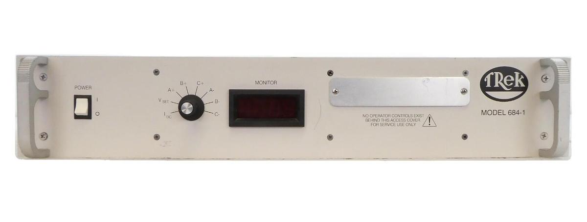 Used Trek 684-1-L-CE ESC Electrostatic Chuck Power Supply G19-00211-00 Untested Spare