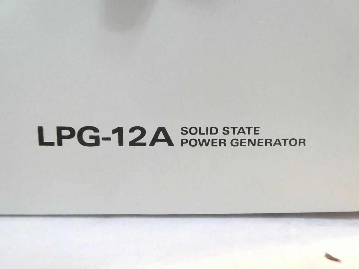 Used LPG-12A ENI Power Systems LPG12A-21051-50 Soil State Power Generator Working