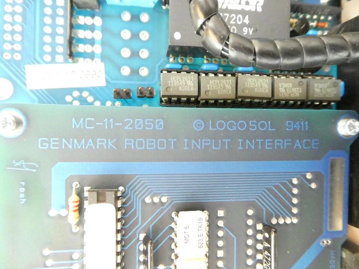 Used Genmark MC21.17.0990 3-Axis DSP Controller PCB Card L86R/R 6550 Logosol Working