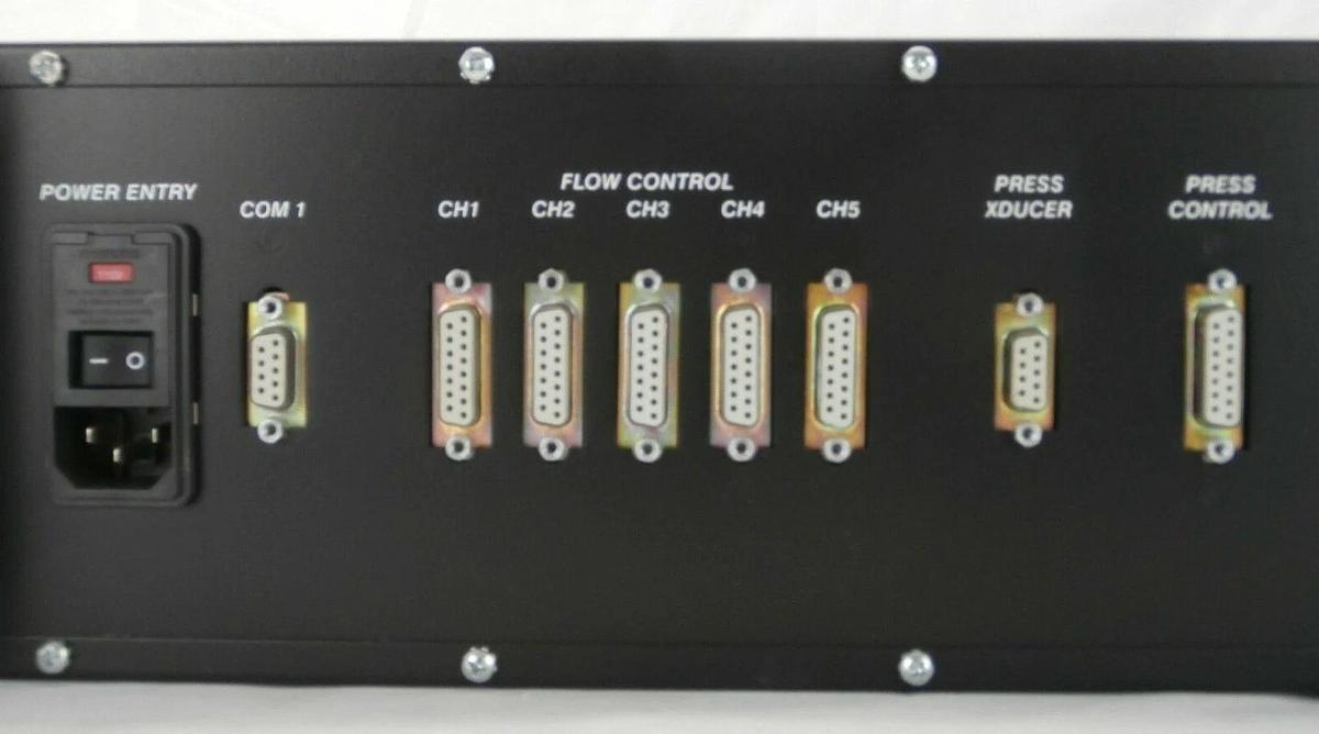 Used UNIT Instruments DX-5 MFC Mass Flow Controller Digital Control System Working