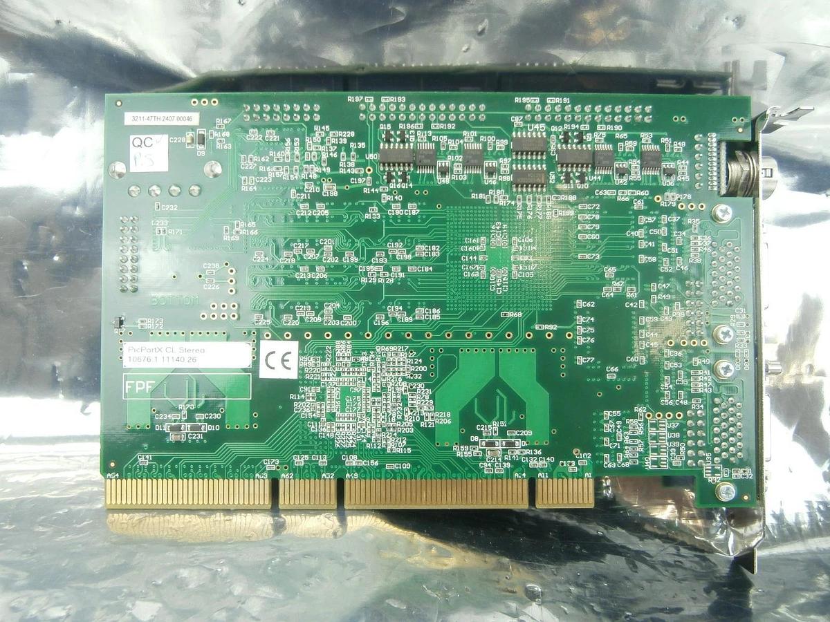 Used Leutron Vision PicPortX CL Stereo PicPort Camera Link Grabber PCB Card Used