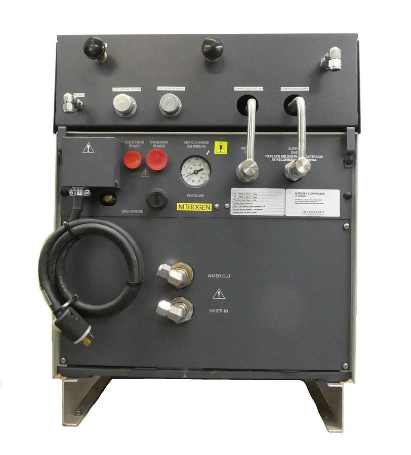 Used CTI-Cryogenics 8032664G001 Wafer Cooling Nitrogen Compressor 8200 Tested Working