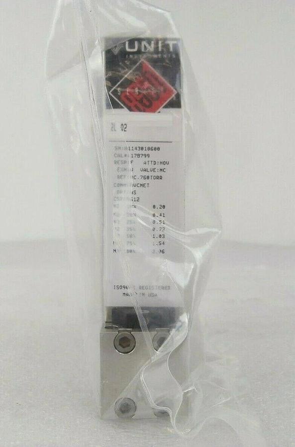 UNIT Instruments UFC-8560 Mass Flow Controller MFC 2 SLM O2 AMAT 3030-10037 New