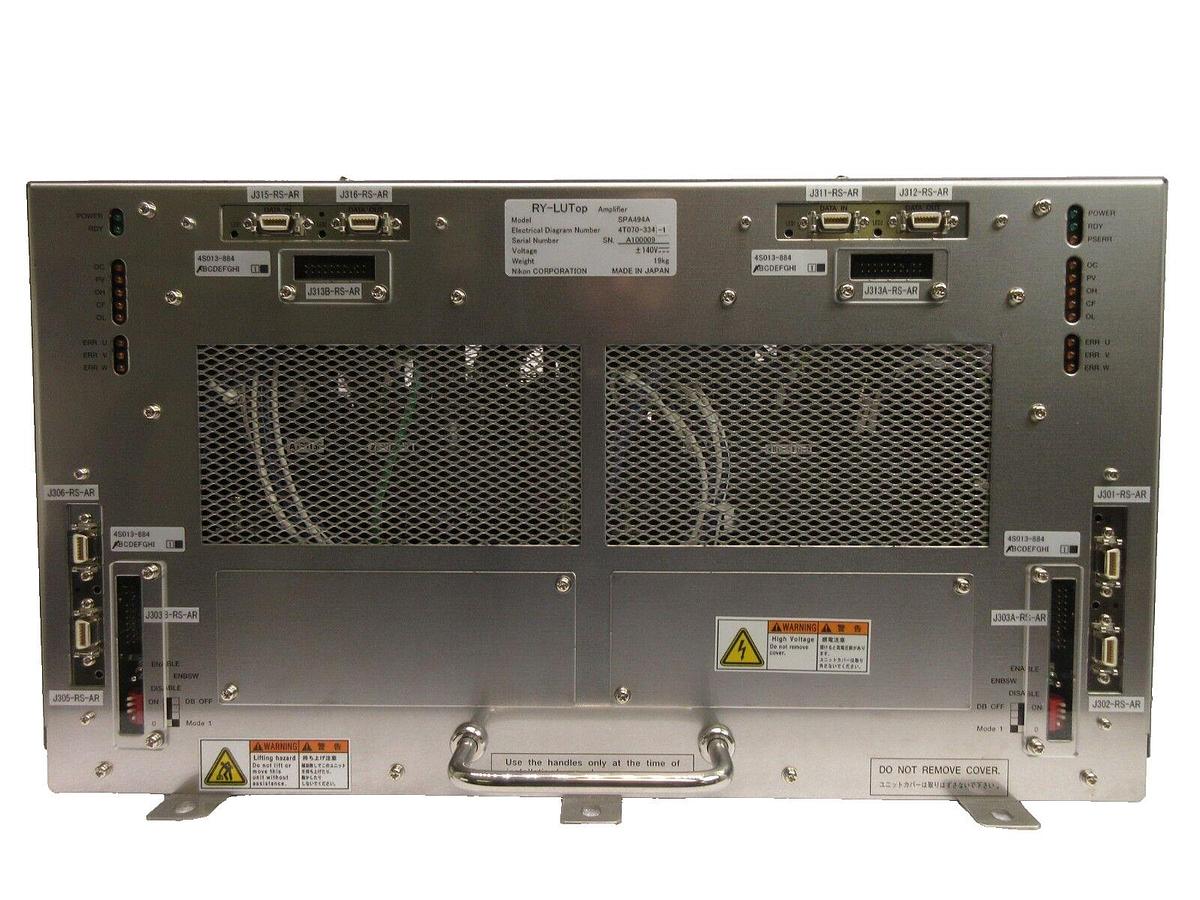 Used Nikon 4T070-334-1 RY-LUTop Amplifier Module SPA494A 4S013-884 NSR Series Working