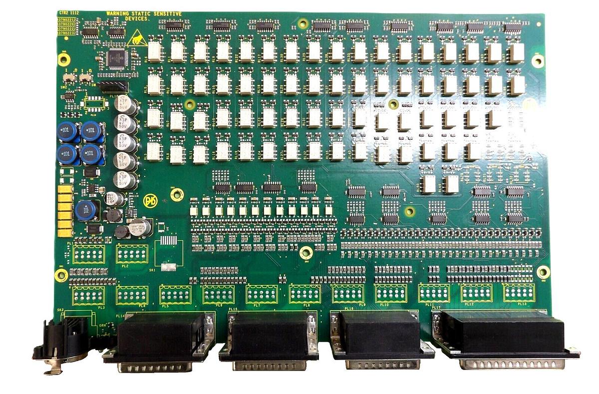 Used Edwards D37902205 ISS B Interface PCB Board Assembly Working Spare
