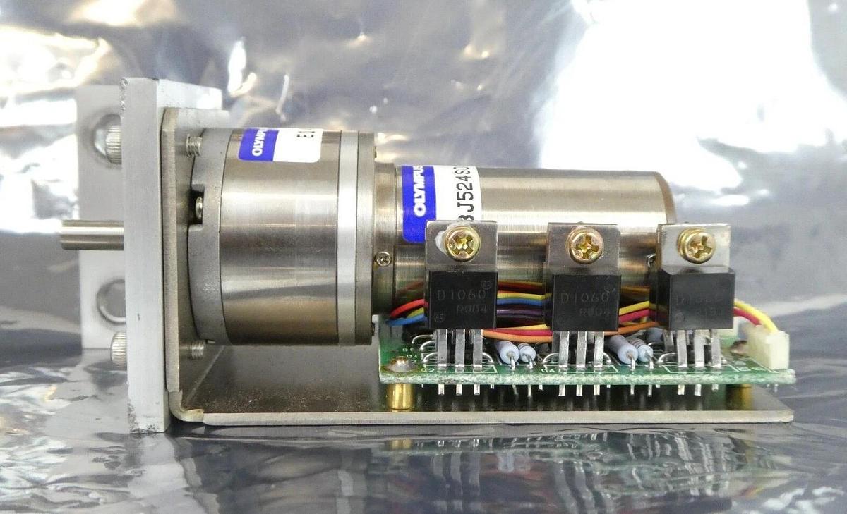 Used Asyst Shinko VHT OHV Motor Assembly Olympus BJ524S011 DV217900 Set of 2 Working
