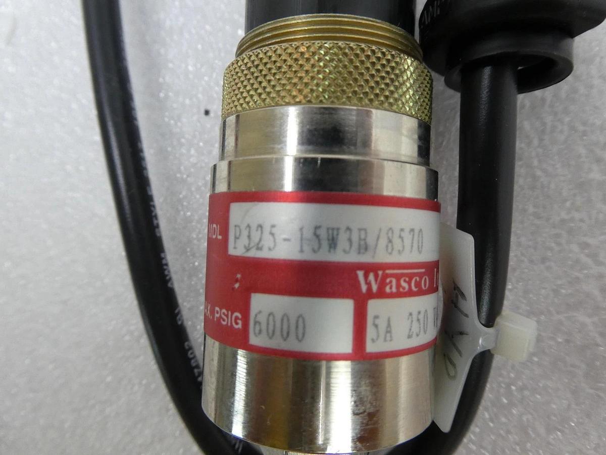 Used Wasco P325-15W3B/8570 Vacuum Pressure Switch 17963-1 3/99 Reseller Lot of 2
