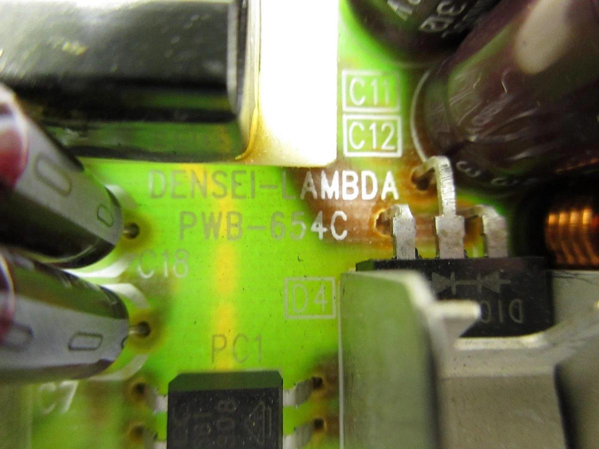 Used Densei-Lambda PWB-654C Power Supply PCB Used Working Surplus