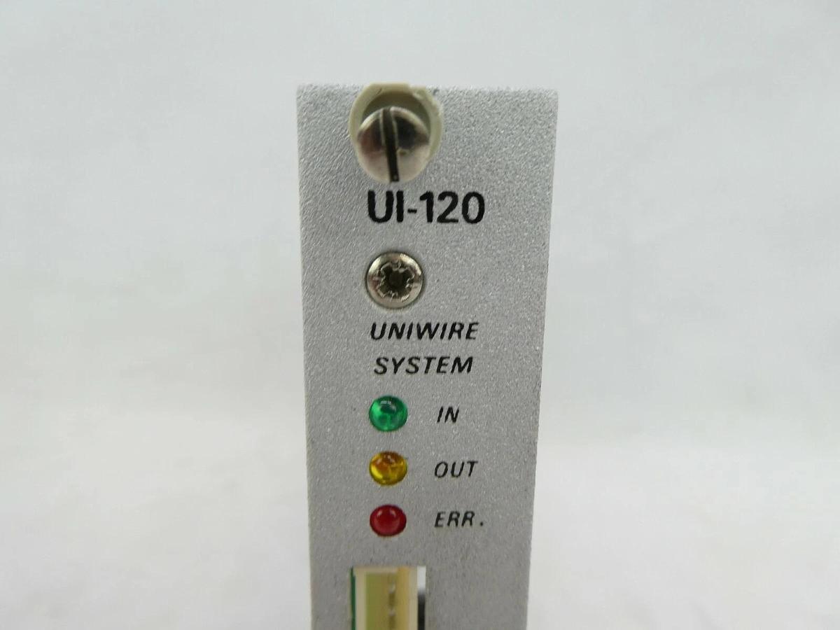 Used Kuroda UI-120A Uniwire System I/O Channel Interface 3286-000684-11 Working