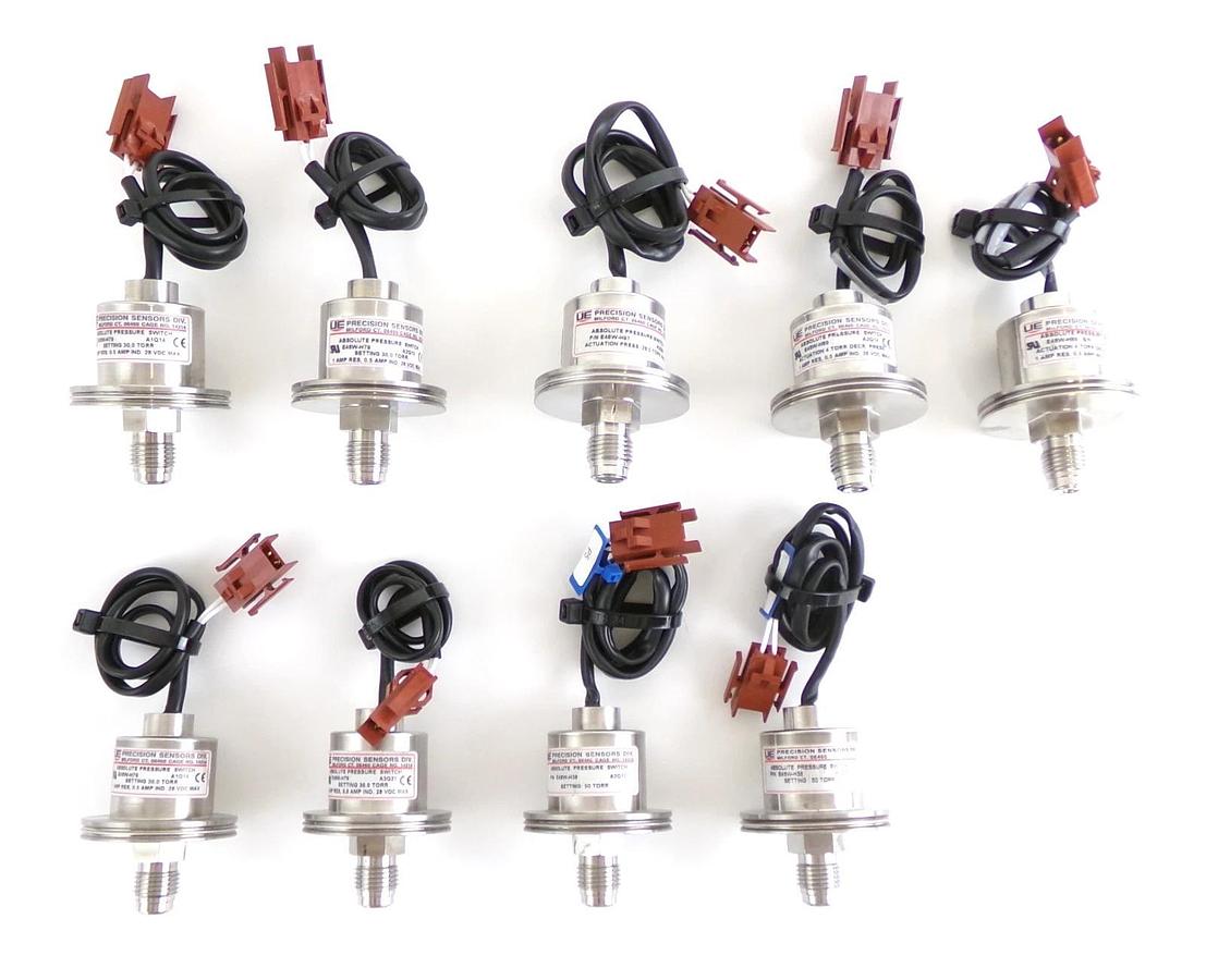 Used UE Precision Sensors E48W Absolute Pressure Switch Reseller Lot of 9 Working