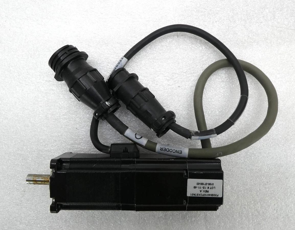 Used Sanyo Denki P30B04010PCKST AC Servo Motor BL Super P3 Working Surplus
