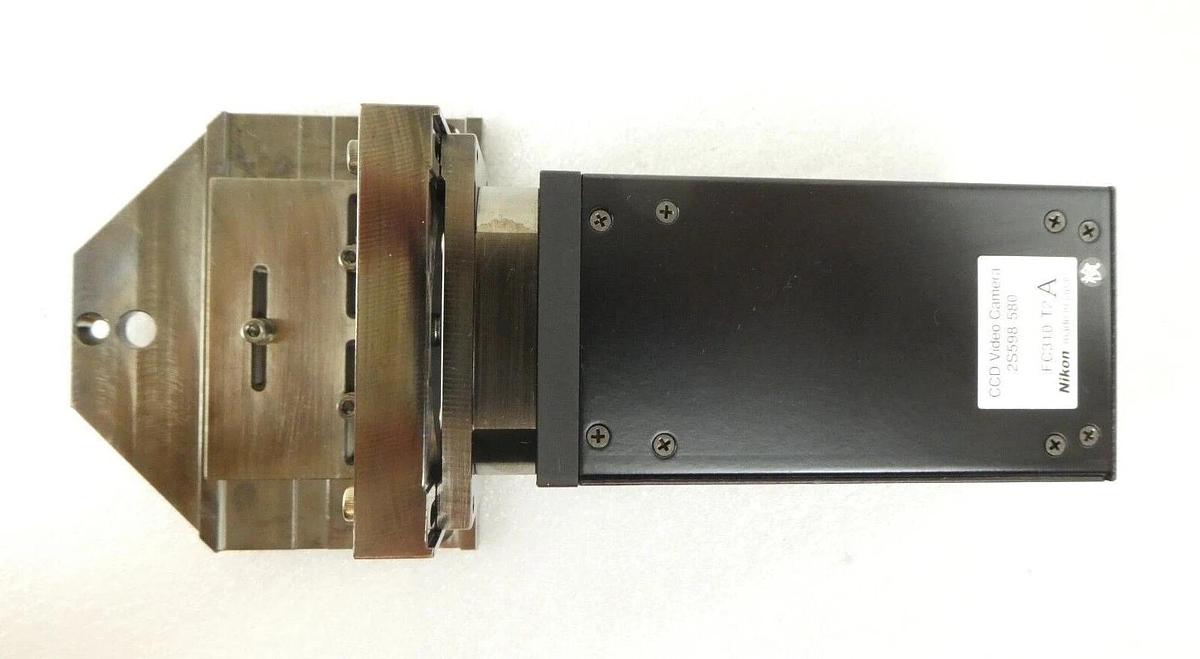 Used Nikon 2S598-580 CCD Video Camera FC310-T2 Assembly with Mount NRM-3100 Working