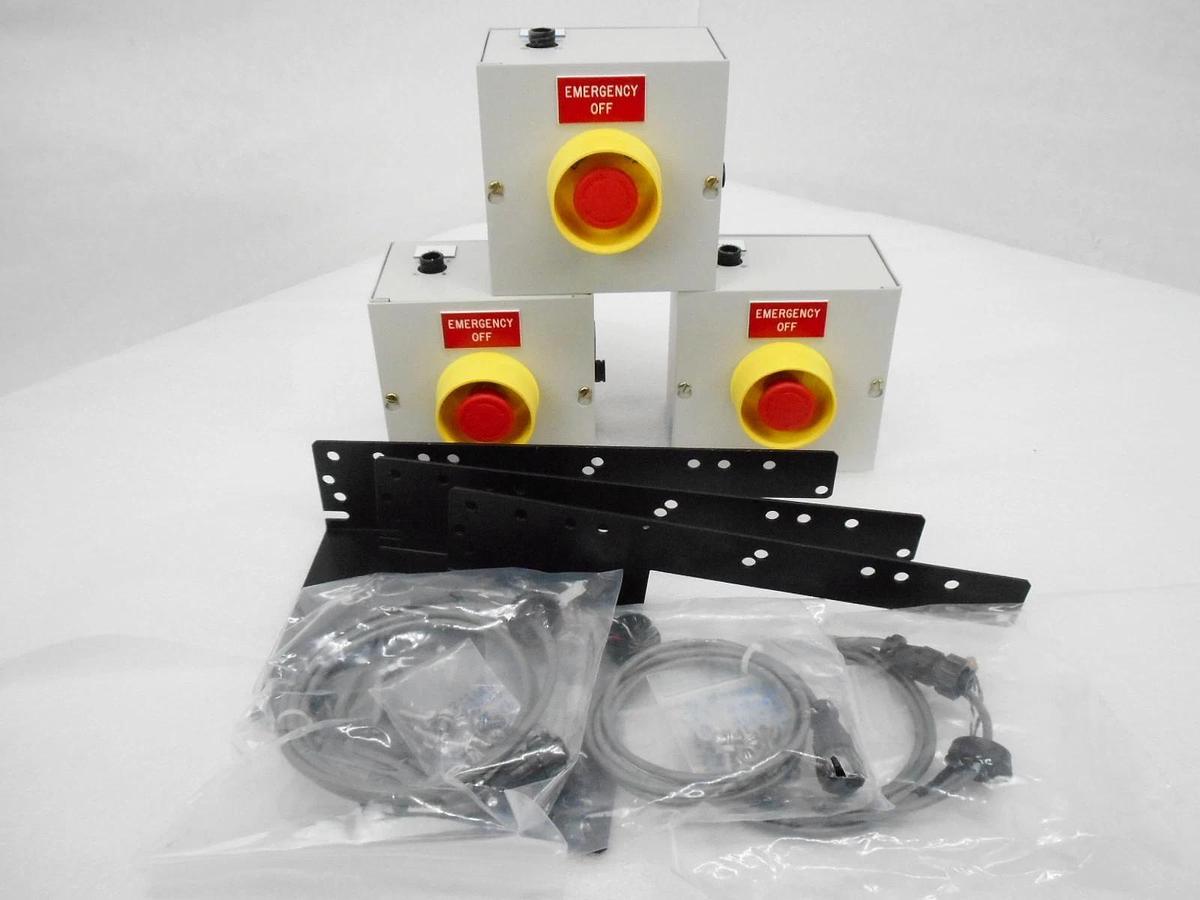 Used Ebara 280953 EMO Pump Emergency Off Switch Reseller Lot of 3 Used Working