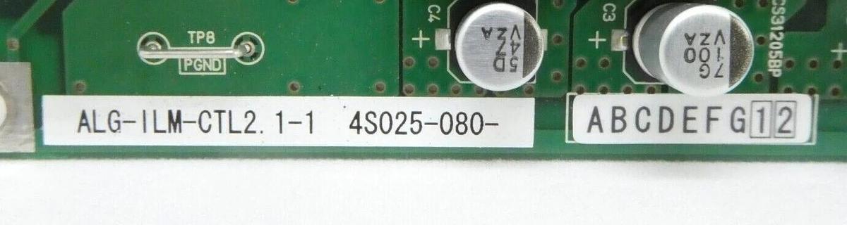 Used Nikon 4S025-080 Control PCB ALG-ILM-CTL2.1-1 Nikon NSR Series Working Surplus