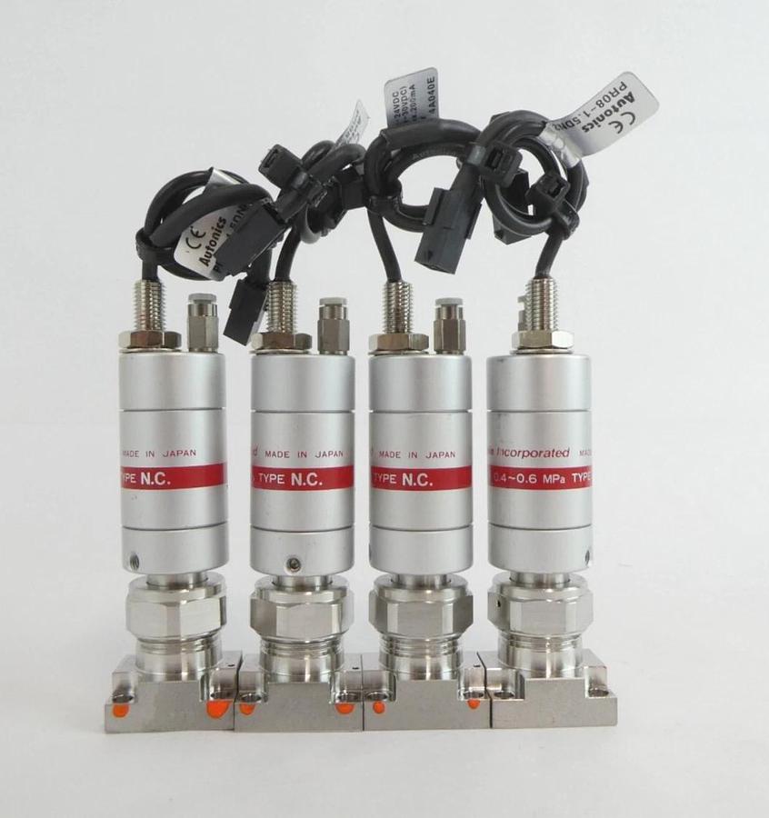 Used Fujikin 507082 507081 Diaphragm Valve 316L-P Lot of 12 Working Surplus
