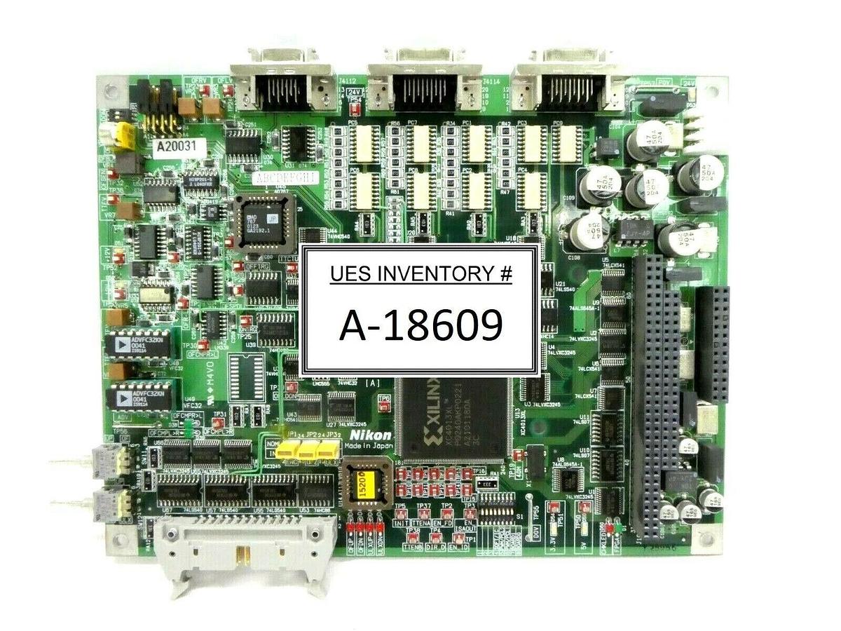 Used Nikon 4S019-029 Prealigner 1 Interface Board PCB PRE1_I/F NSR-S205C Working
