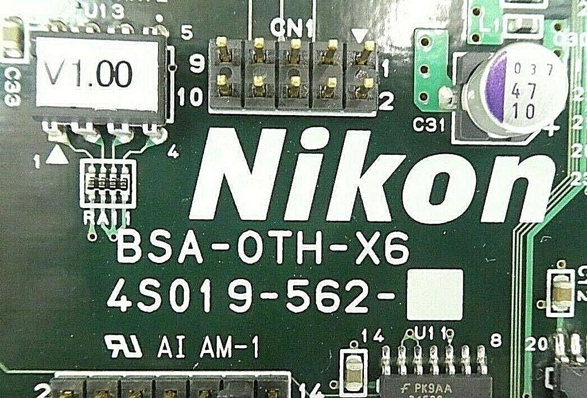 Used Nikon 4S019-562 PCB Card BSA-OTH-X6 NSR FX-601F FPD Lithography System Working
