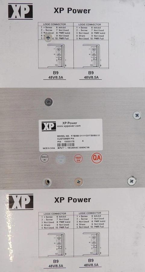 Used XP Power F7B9B9 Spectrometer Power Supply Module AB Sciex MDS Lot of 2 Working