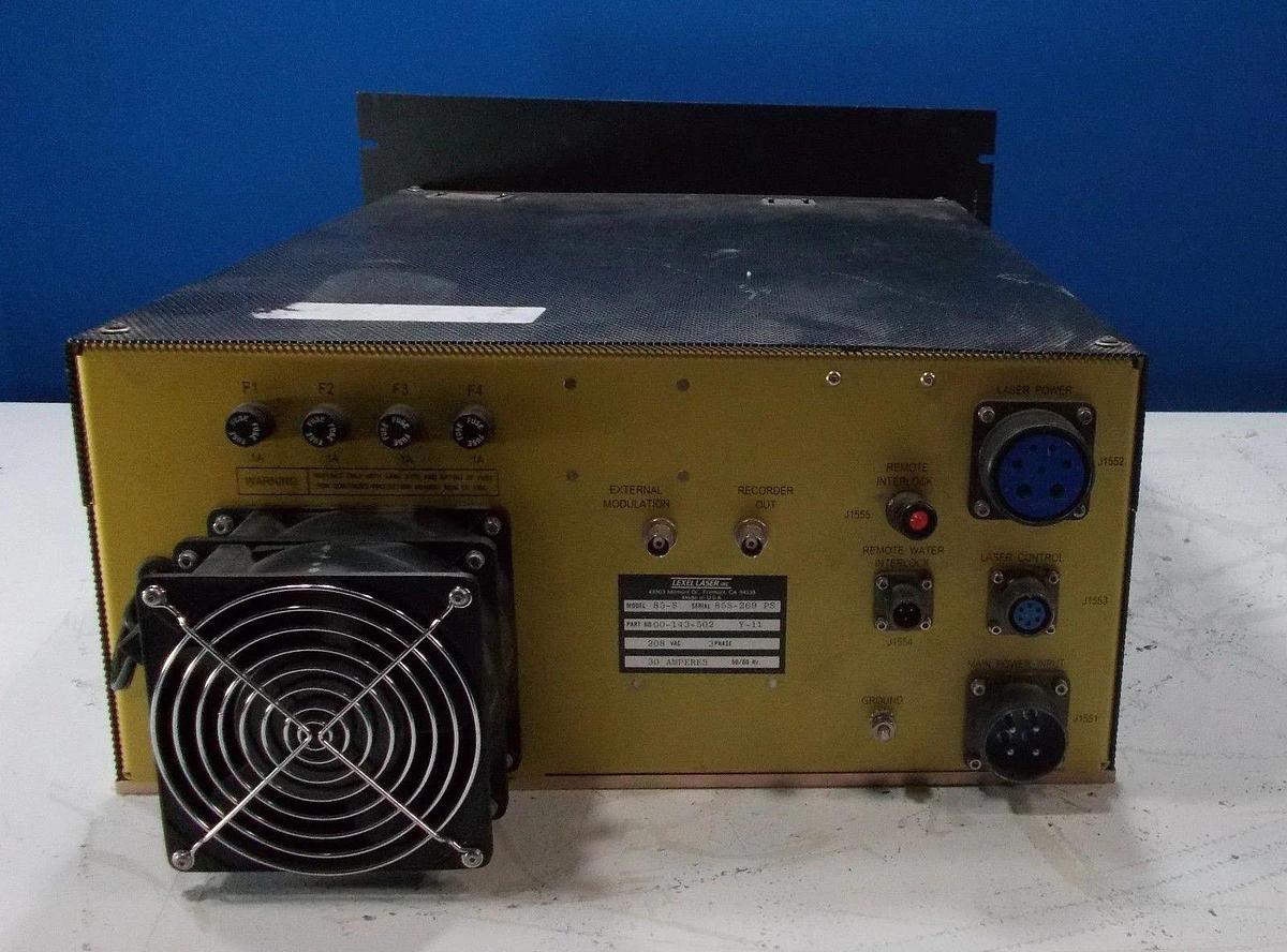 Used Lexel Laser 00-143-502 Y-11 Laser Controller 85-S SVG 859-5163-005 Working