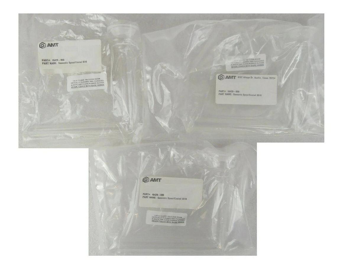 AMT 10429-000 GasSonics Spool Cooled 3510 Lot of 3 AMAT Applied Materials New