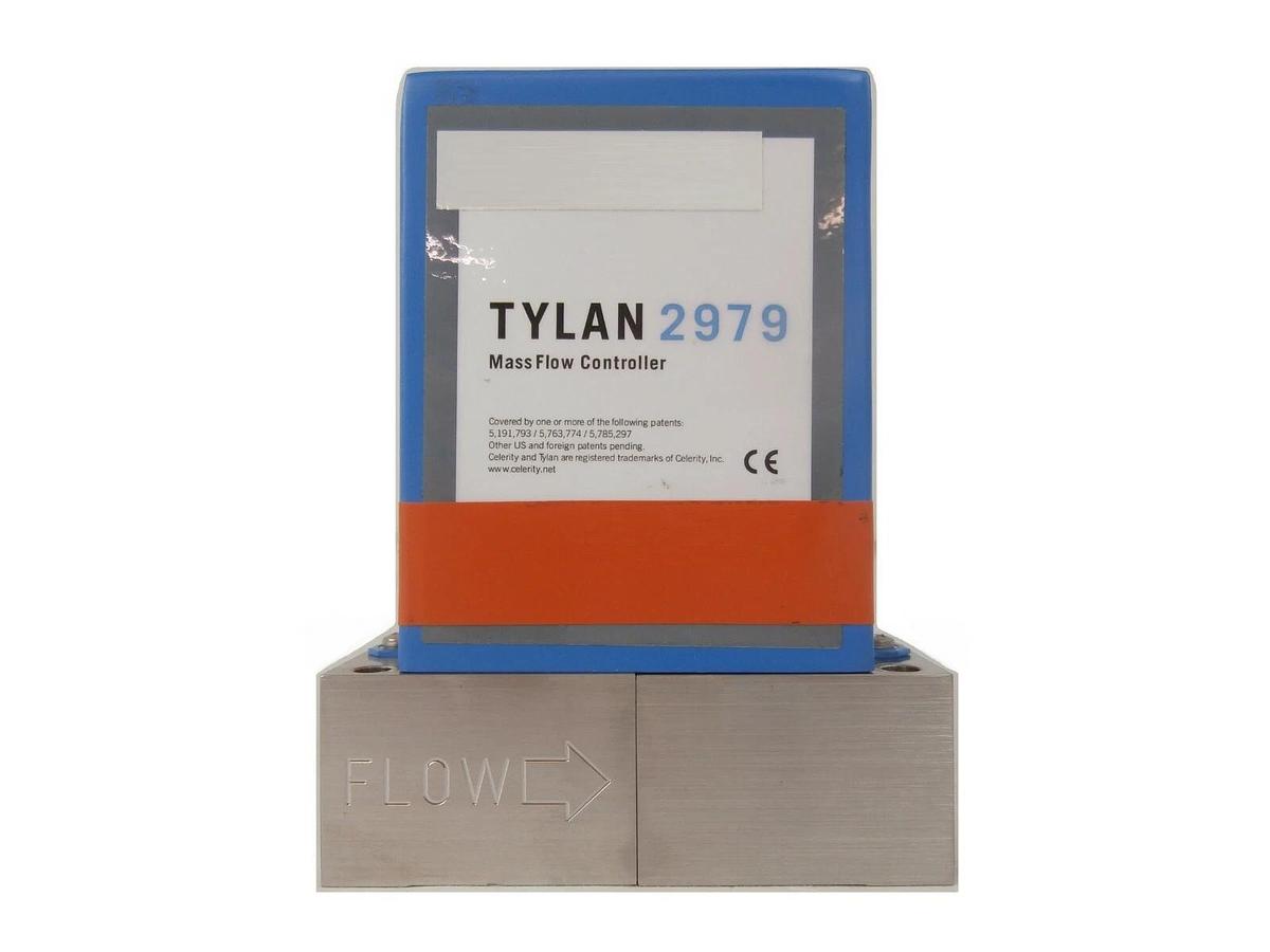 Used Celerity FC-2979MEP5-WM Mass Flow Control MFC 2 SLPM AR Tylan 2979M Copper Spare