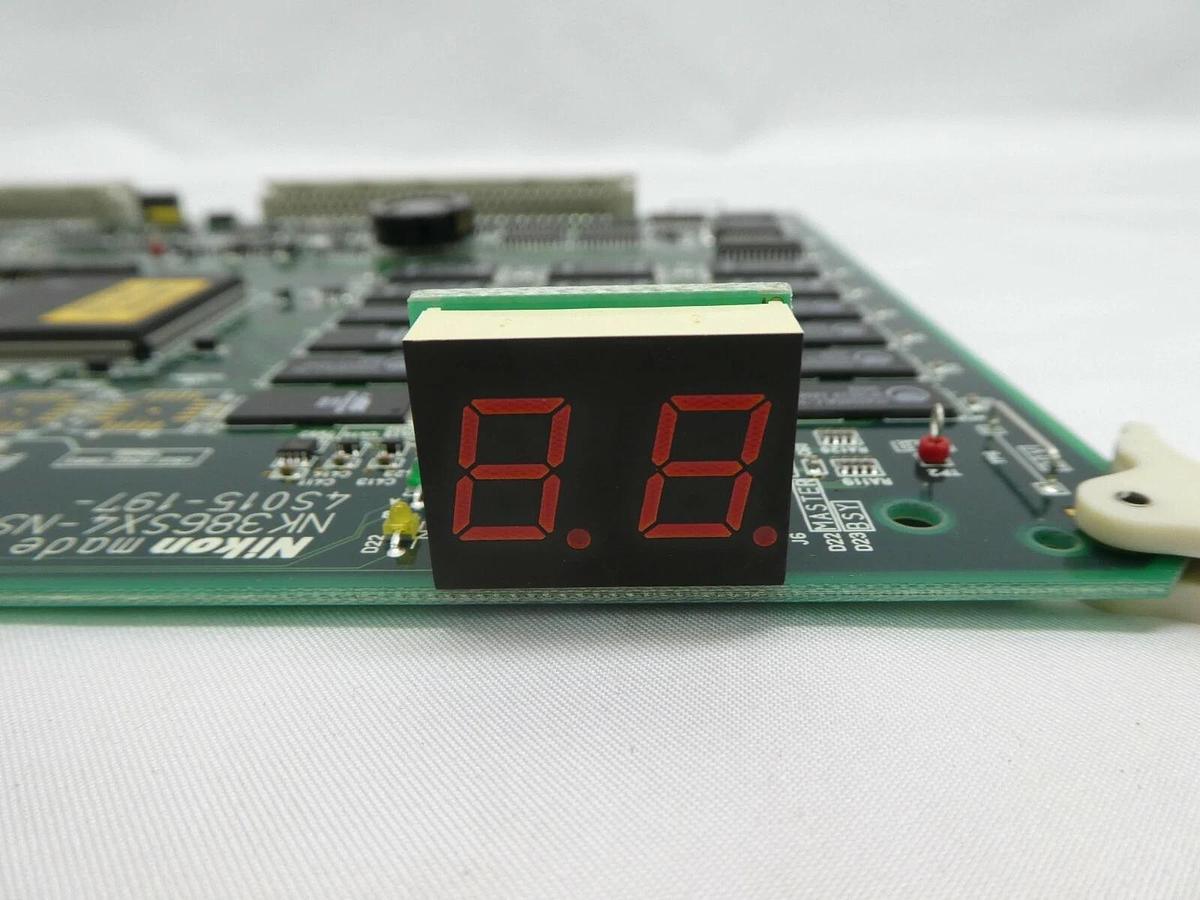 Used Nikon Precision 4S015-197 Processor PCB Card NK386SX4-NSC NSR Series Working
