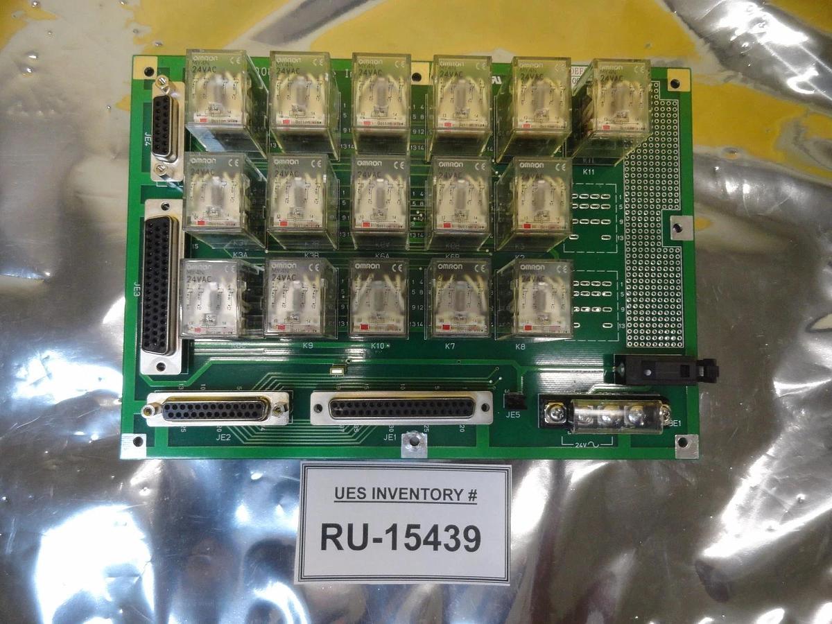 Used Nikon CS017-008 Relay Control Board PCB KSN-1 NSR-S204B Step-and-Repeat Used