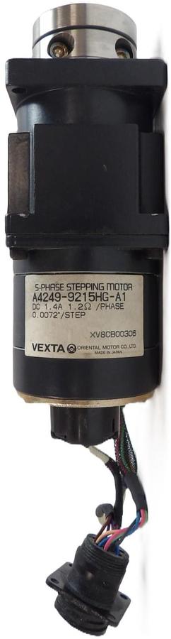 Used Oriental Motor A4249-9215HG-A1 5-Phase Stepping Motor VEXTA Robot Drive Working