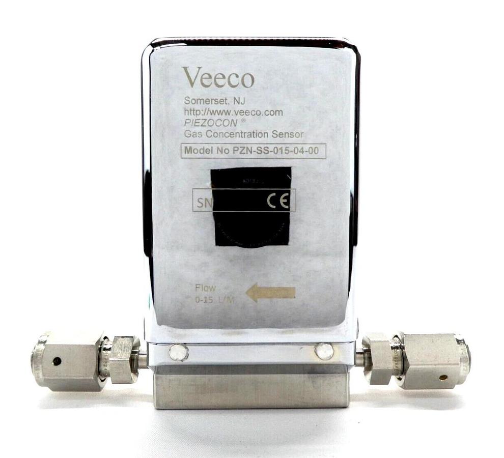 Used Veeco PZN-SS-015-04-00 Gas Concentration Sensor PIEZOCON Working Surplus