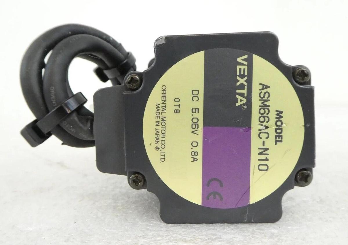 Used Oriental Motor ASM66AC-N10 DC Servo Motor VEXTA Lot of 2 Working Surplus