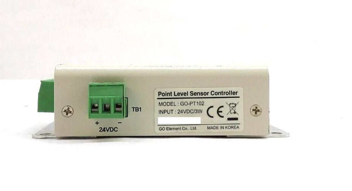 Used GO Element GO-PT102 Point Level Sensor Controller Lot of 2 Working Surplus