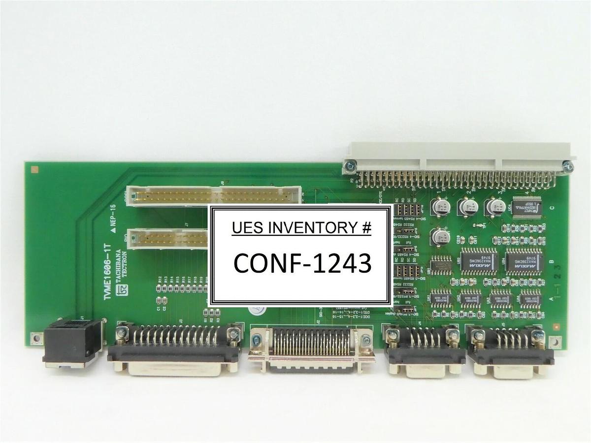 Used Tachibana Tectron TVME1606-1T Interface PCB TVME1606 JEOL JWS-2000 SEM Working