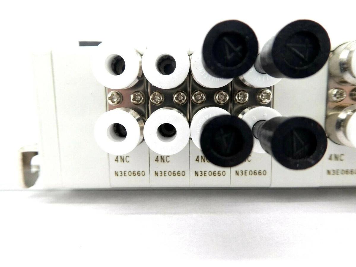 Used CKD N4E0 Series 16-Port Pneumatic Manifold N4E0-TM1B N3E0660 TEL Lithius Working