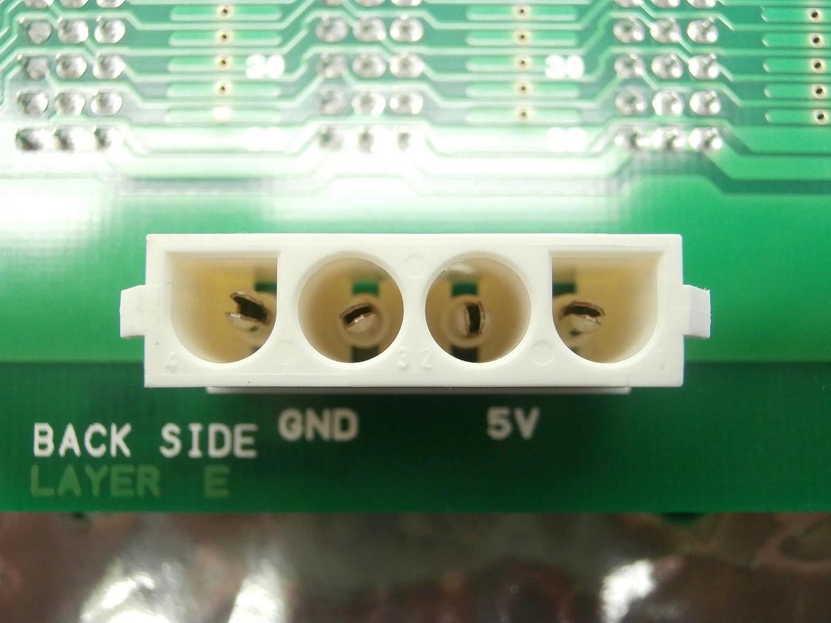 Used KEL VMEbus BACKPANEL J1 09 Backplane PCB Board Used Working