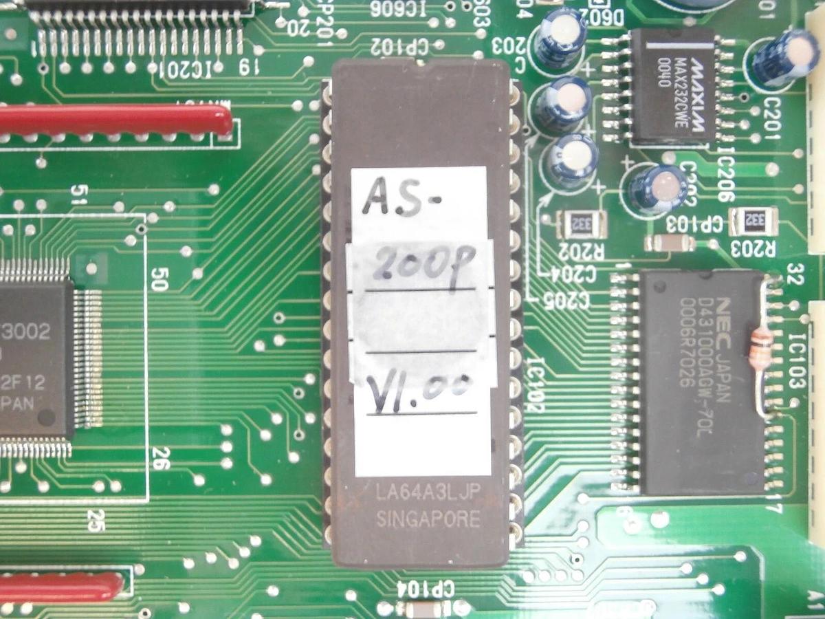 Used Hiranuma Sangyo 230130 AS-200 Main CPU Board Processor PCB AS-200P V1.00 Working