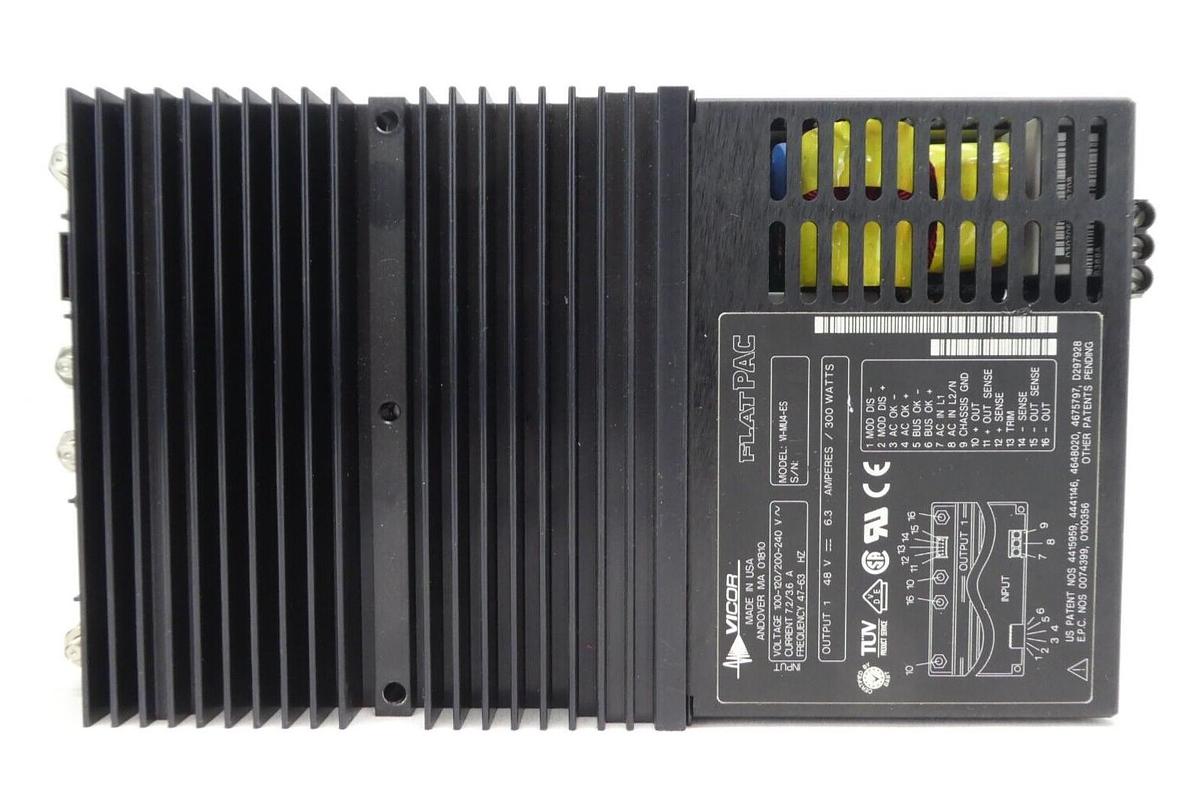 Used Vicor VI-MU4-ES AC/DC Converter FlatPAC Working Surplus