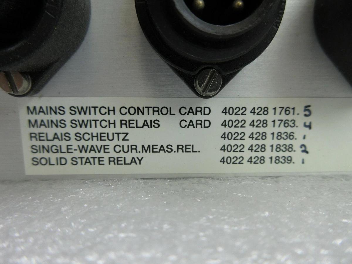 Used ASML 4022.430.2048 Mains Switch Unit 4022.428.1761.5 PAS 5000/2500 Used Working