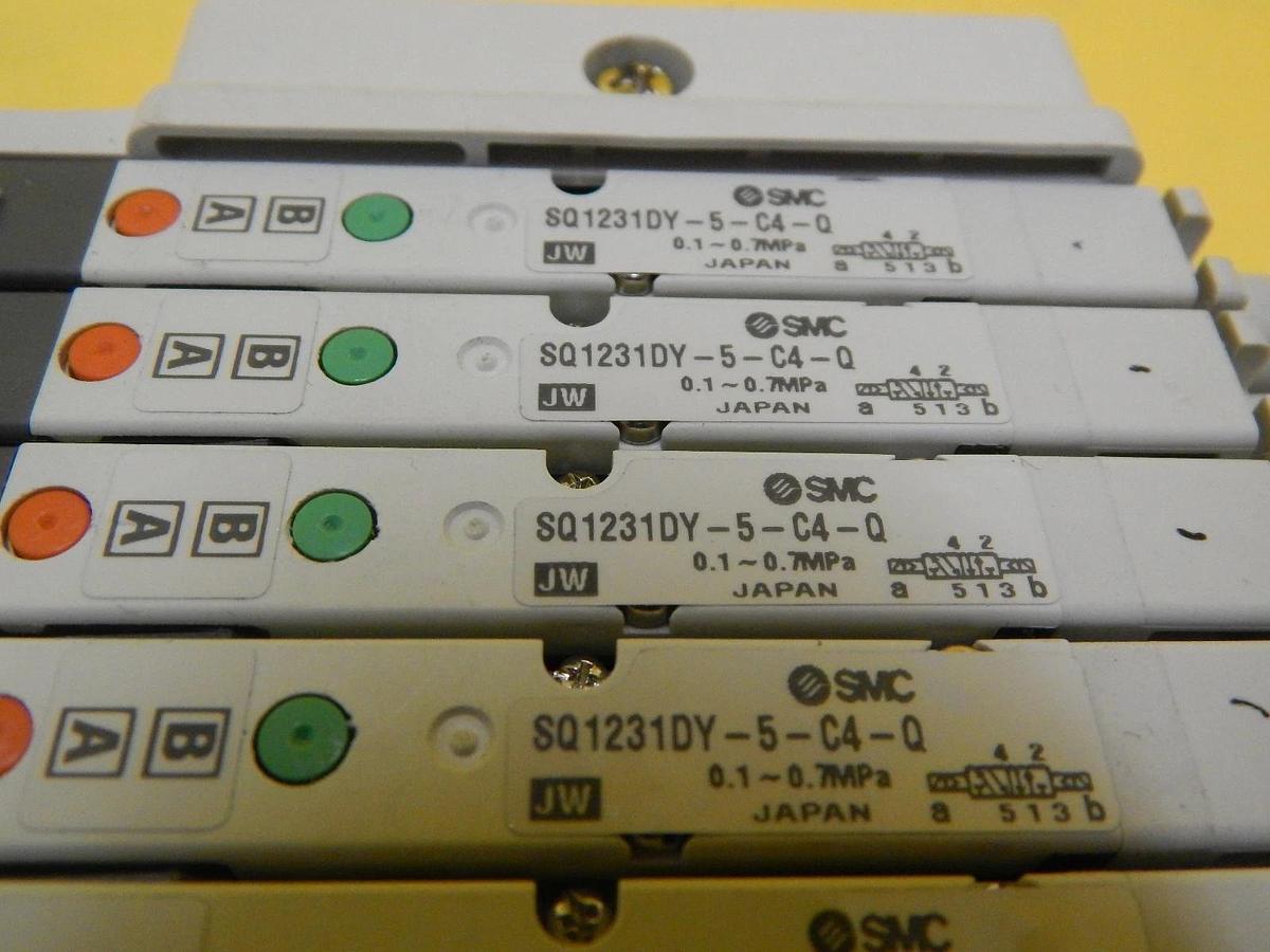 Used TEL Tokyo Electron CSV3 6-Port Manifold SMC SQ1231DY-5-C4-Q PR300Z Used Working