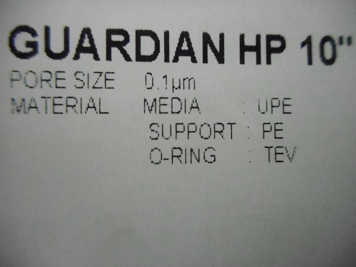 Mykrolis GHPV01PLT Filter Guardian HP 10" 0.1µm Reseller Lot of 4 New Surplus