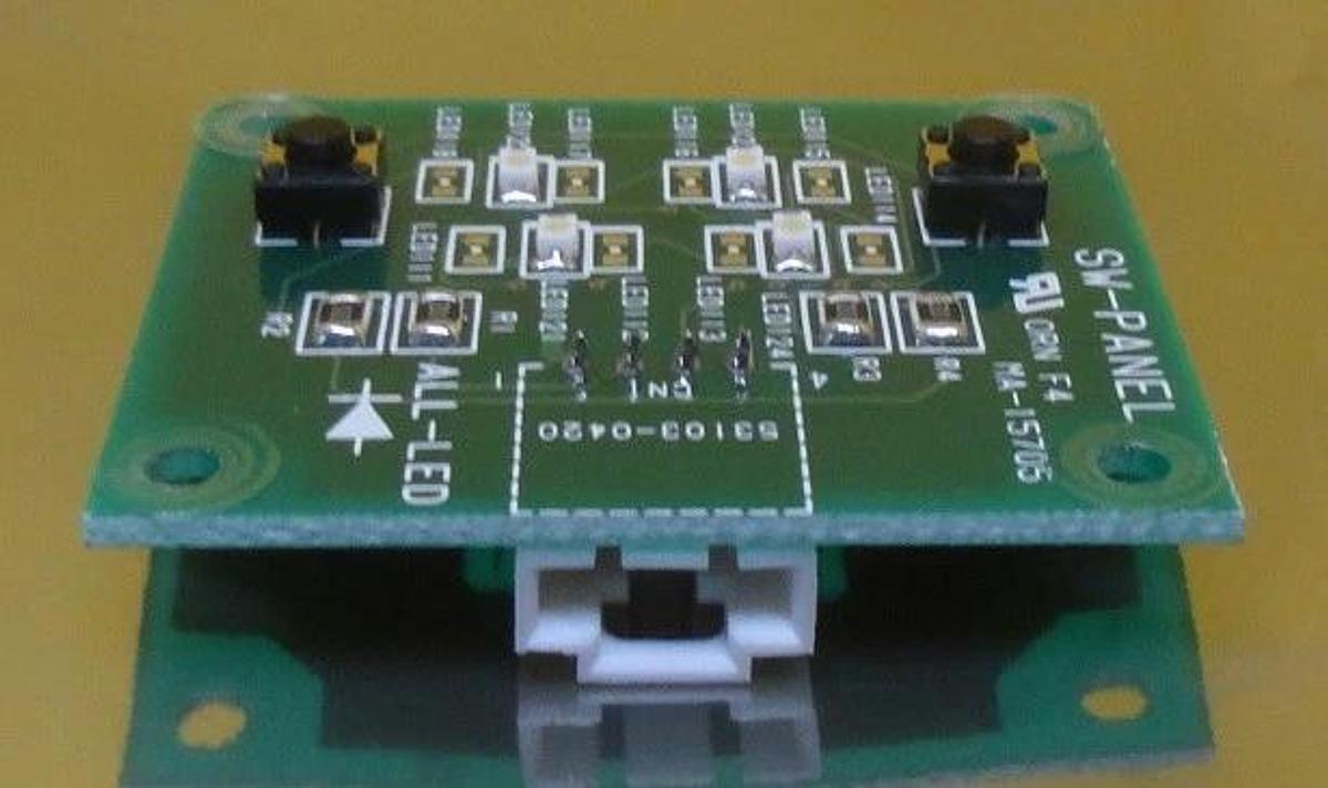 Used TEL Tokyo Electron MA-15705 LED Panel Board PCB SW-PANEL Used Working