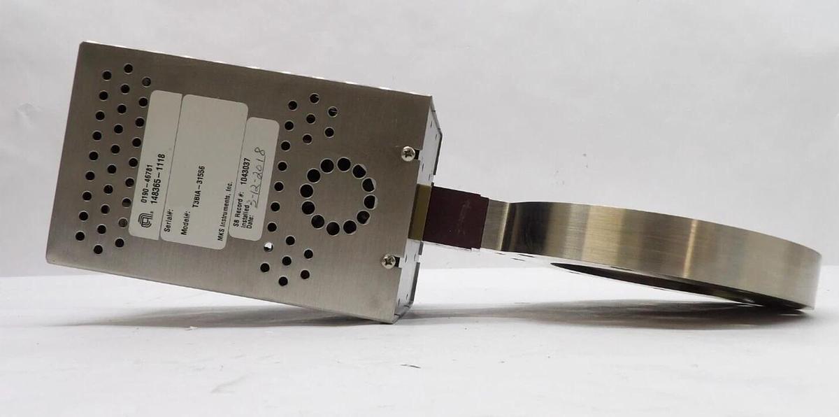 Used MKS Instruments T3BIA-31556 Butterfly Throttle Valve AMAT 0190-46781 Working