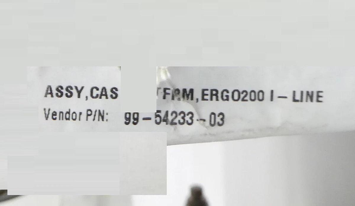 Used ASML 99-54233-03 Wafer Cassette Assembly Platform ERG0200 I-Line Lot of 2 Spare